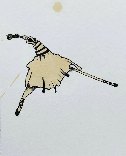 Coffee Stain Ballerina
