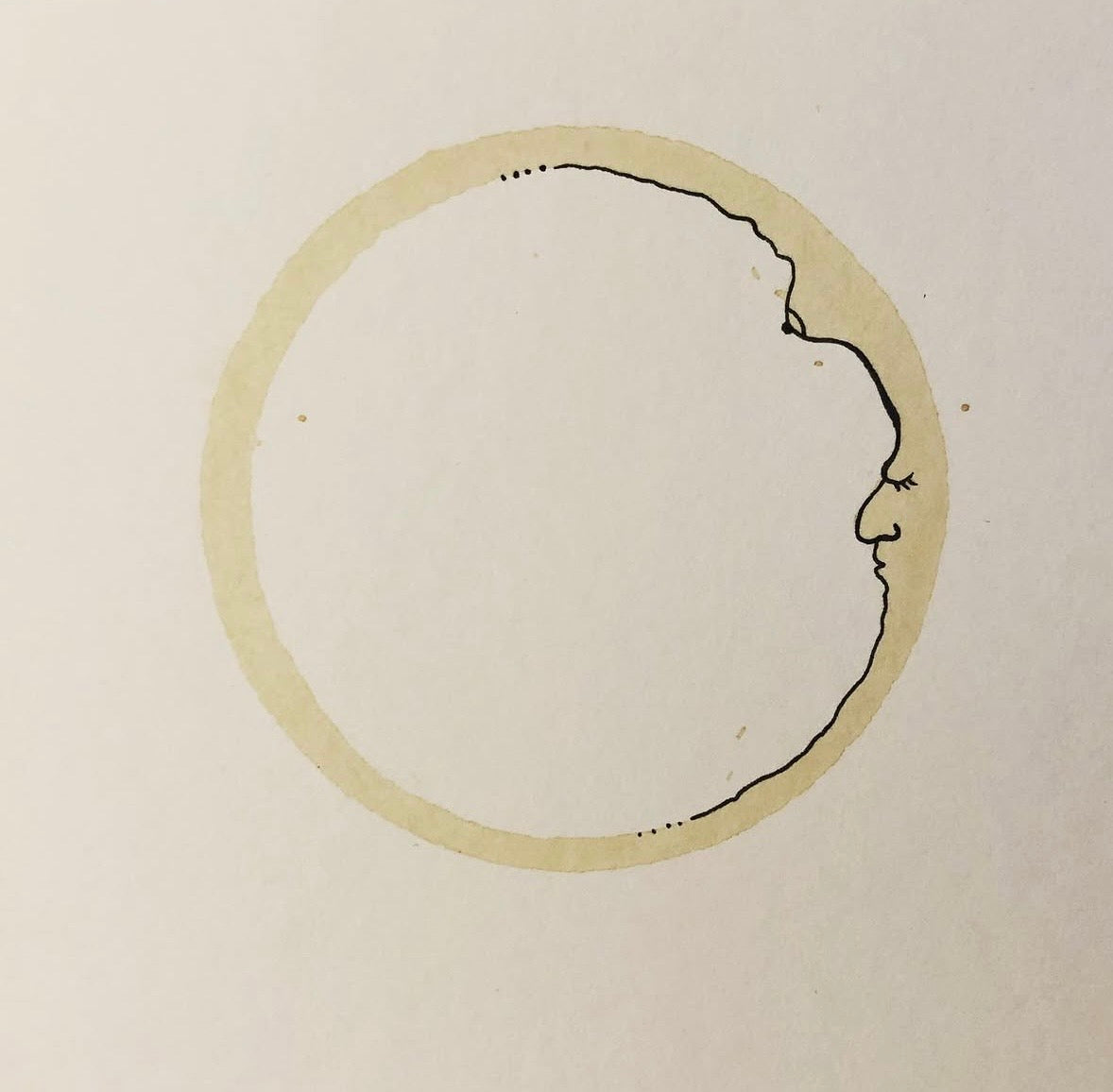 Coffee Ring Moon