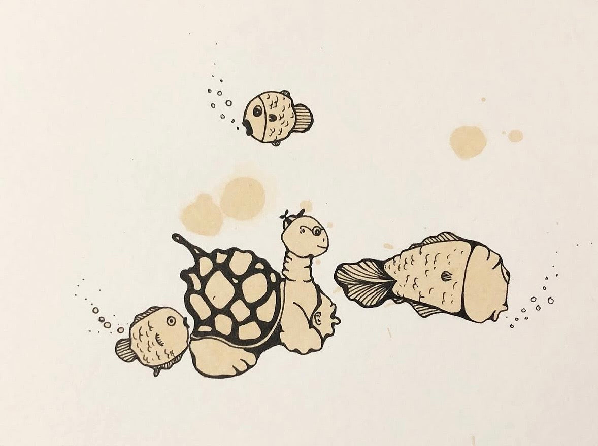 Coffee Stain Turtle